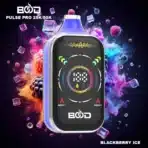 BOD Pulse Pro vape with blackberry ice flavor.