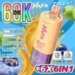 60k puffs vape with multiple flavors.