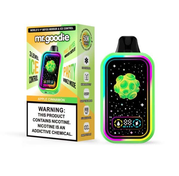 Mr. Goodie Apple Cinnamon vape packaging