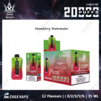 Bang Beach vape, Strawberry Watermelon flavor, 20000 puffs.