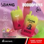 S.Bang vape, 80000 puffs, three flavors, Type-C charging.