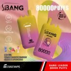S Bang vape, 80000 puffs, triple flavor.