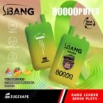 Bang Leader vape 80000 puffs, three flavors.