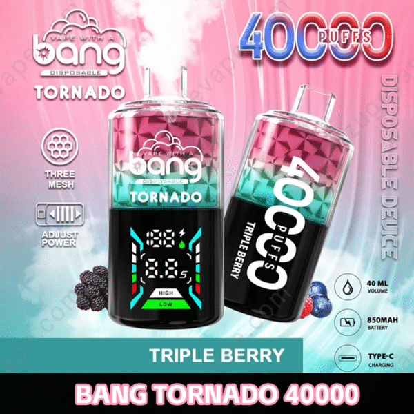 Bang Tornado 40000 puffs vape device