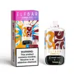 Elf Bar Combo Pro vape with nicotine warning label