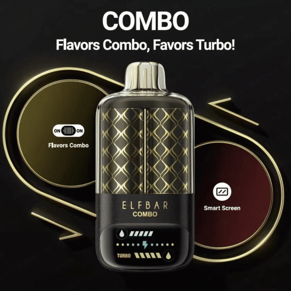 Elfbar Combo vape with turbo flavor feature