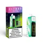 Elf Bar Nic King vape box and device, Key Lime