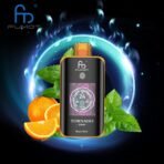 Fumot e-cigarette with mint and orange design