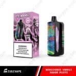 Mr. Goodie vape device with box, cranberry lemon flavor.