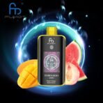 Fumot vape with peach, mango, watermelon flavors