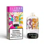 Elfbar Combo Pro disposable vape, peach and mango flavors.
