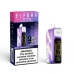 Elfbar vape, sour blackberry ice flavor
