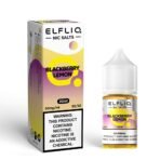 Elfliq Blackberry Lemon vape juice bottle and box