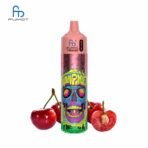 Colorful vape device with cherries