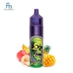 Fumot Tornado vape with fruits and skull design.